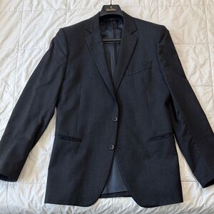 Brooks Brothers Dark Gray Men's Blazer